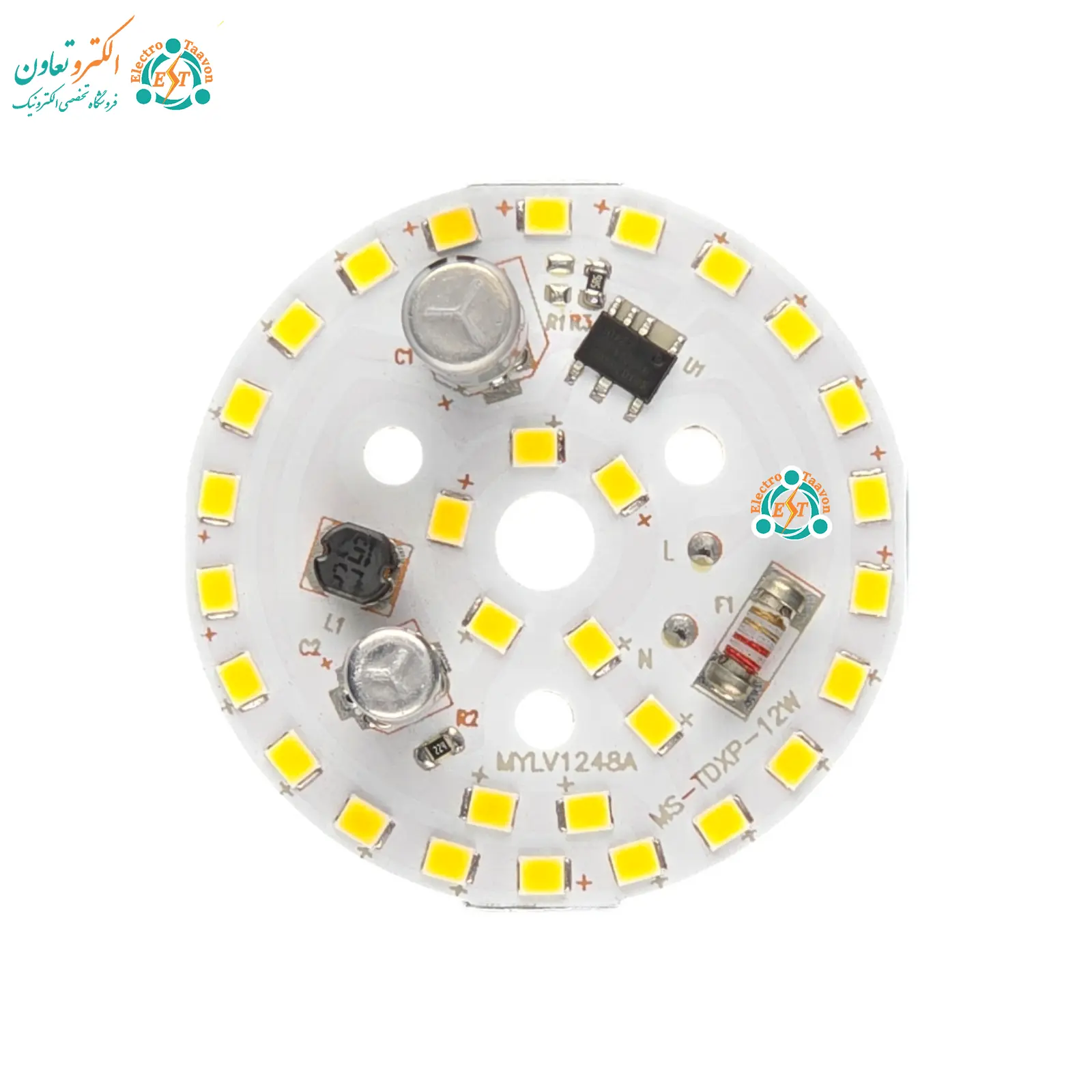 ال ای دی 12 وات 220 ولت نچرال MS آنتی شوک دار — تصویر ۲