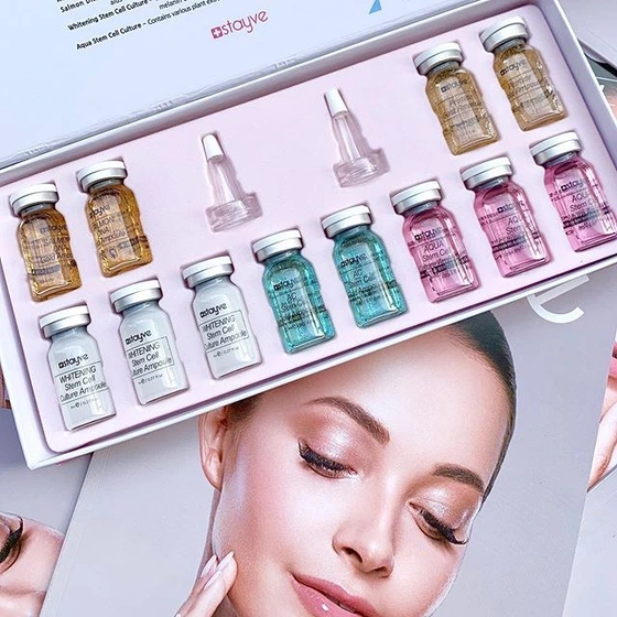 کوکتل ضد جوش استایوی با پودر طلا (AC Stem Cell Gold Ampoule) — تصویر ۳