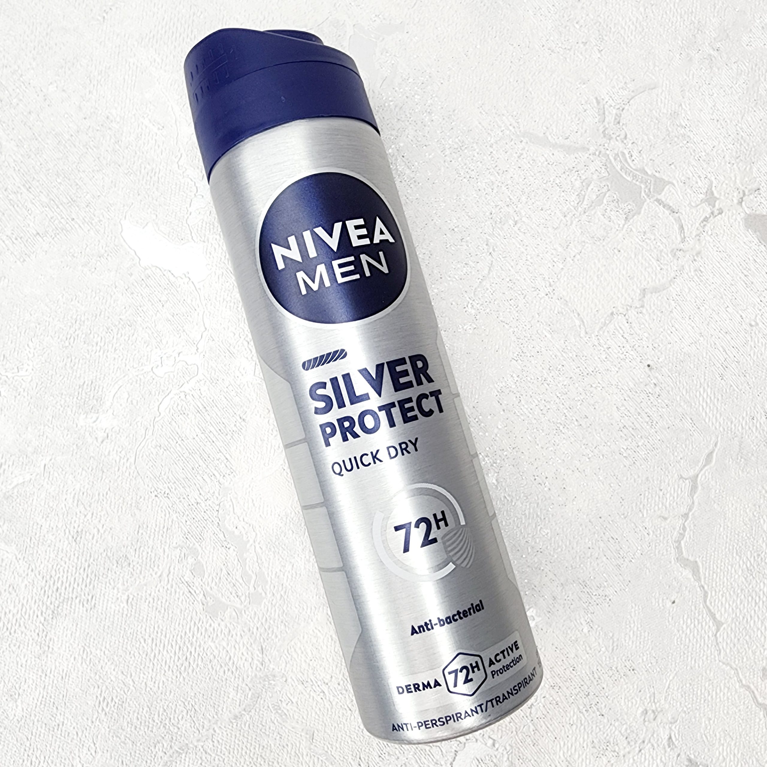 اسپری ضد تعریق مردانه 72 ساعته نیوآ مدل Silver Protect حجم 150 میل — تصویر ۳