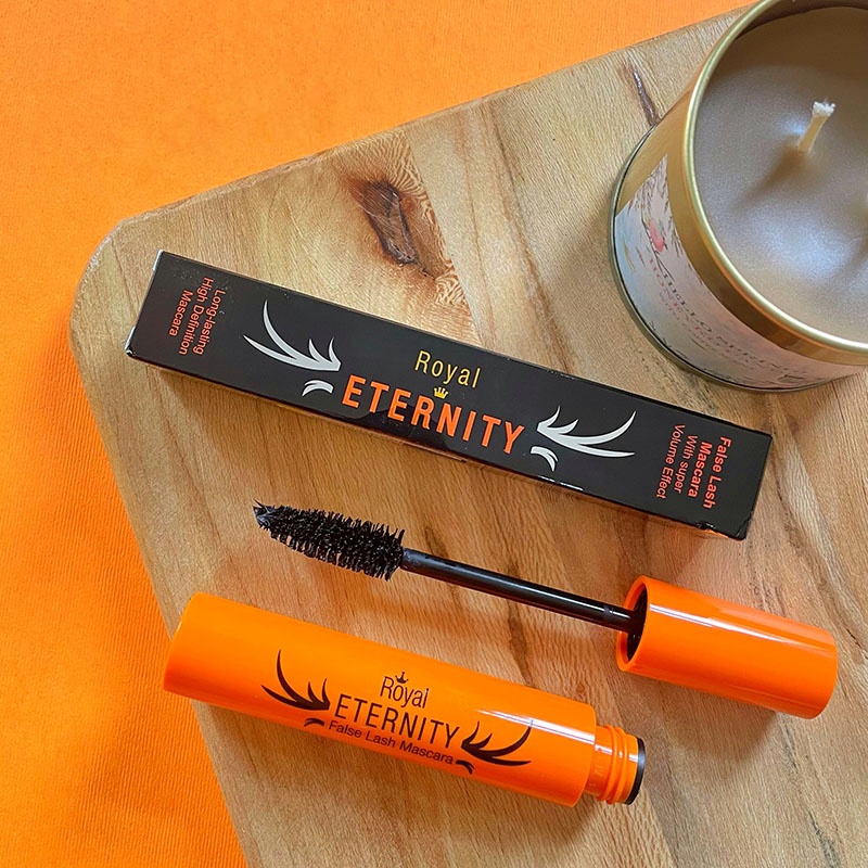 ریمل حجم دهنده رویال اترنیتی نارنجی مدل Royal ETERNITY — تصویر ۵
