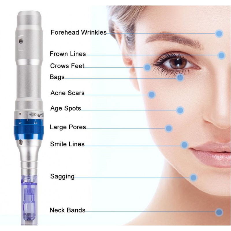 دستگاه دکترپن میکرونیدلینگ مدل A6 دکتر پن derma pen A6 Dr.pen microneedling — تصویر ۴