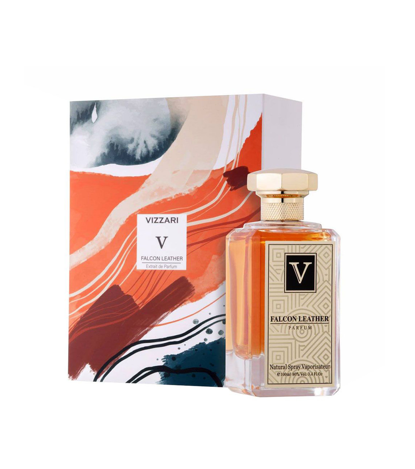 عطر زنانه روبرتو ویزاری فالکون لدر اکستریت د پرفیوم – Roberto Vizzari Falcon Leather Extrait De Parfum — تصویر ۳