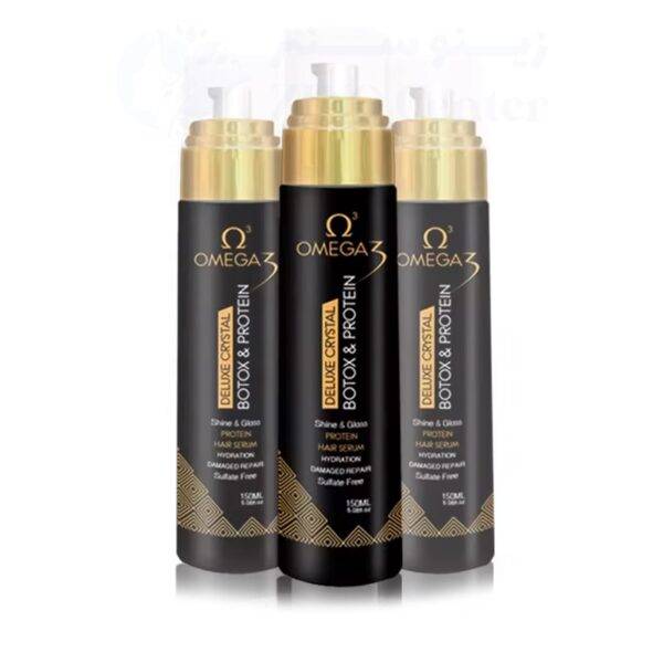 روغن بوتاکس مو پروتئین امگا 3 Deluxe Crystal — تصویر ۳