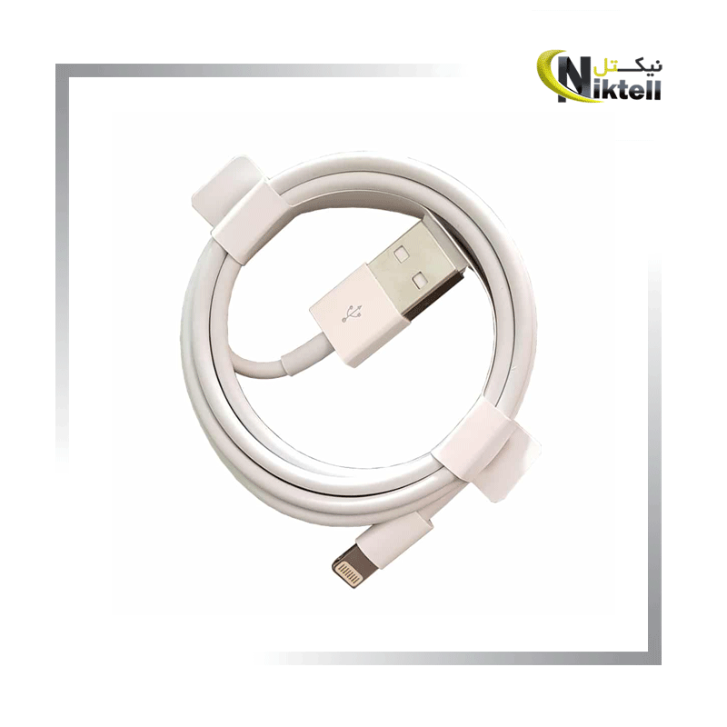کابل شارژ usb به لایتنینگ آیفون اصلی — تصویر ۳