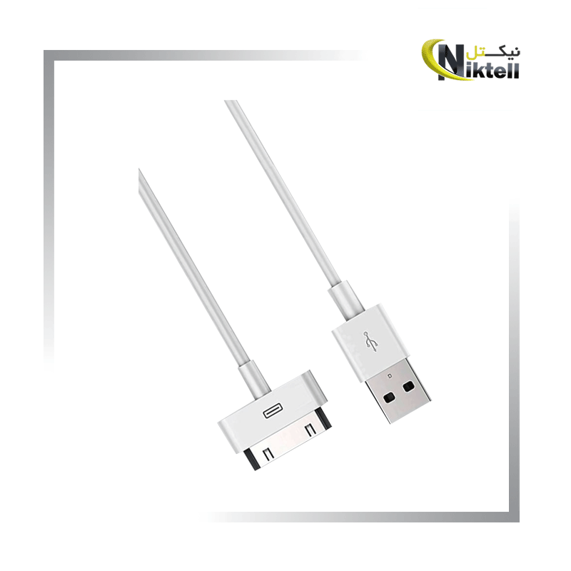 کابل شارژ آیفون 4 اصلی پکدار — تصویر ۳