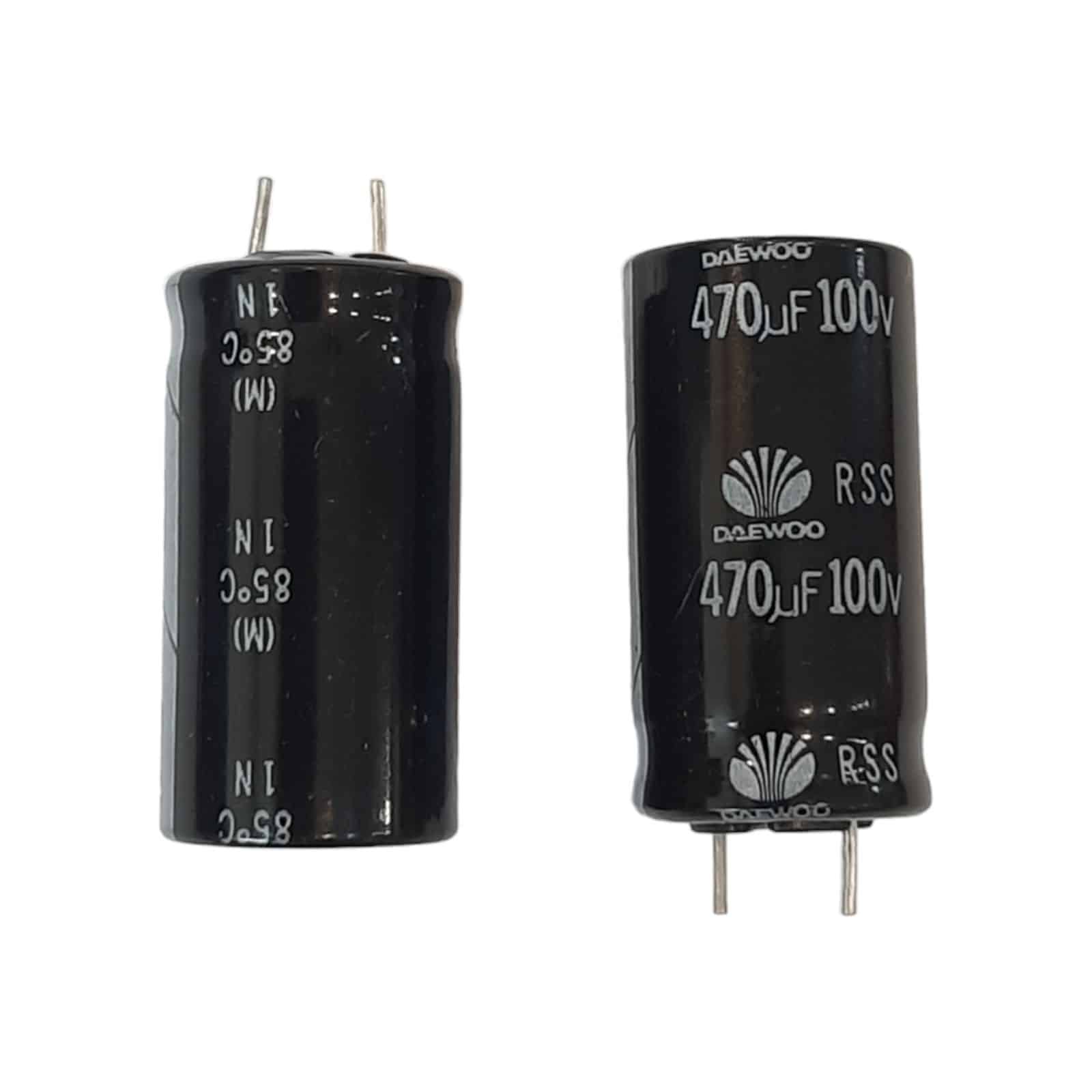 خازن الکترولیتی 470uF / 100V مارک Daewoo