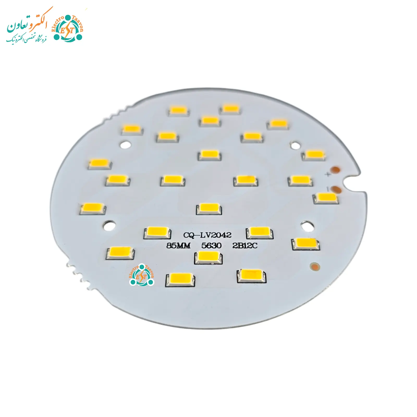 ال‌ای‌دی 12 وات 300 میلی‌آمپر SMD آفتابی گرد — تصویر ۳