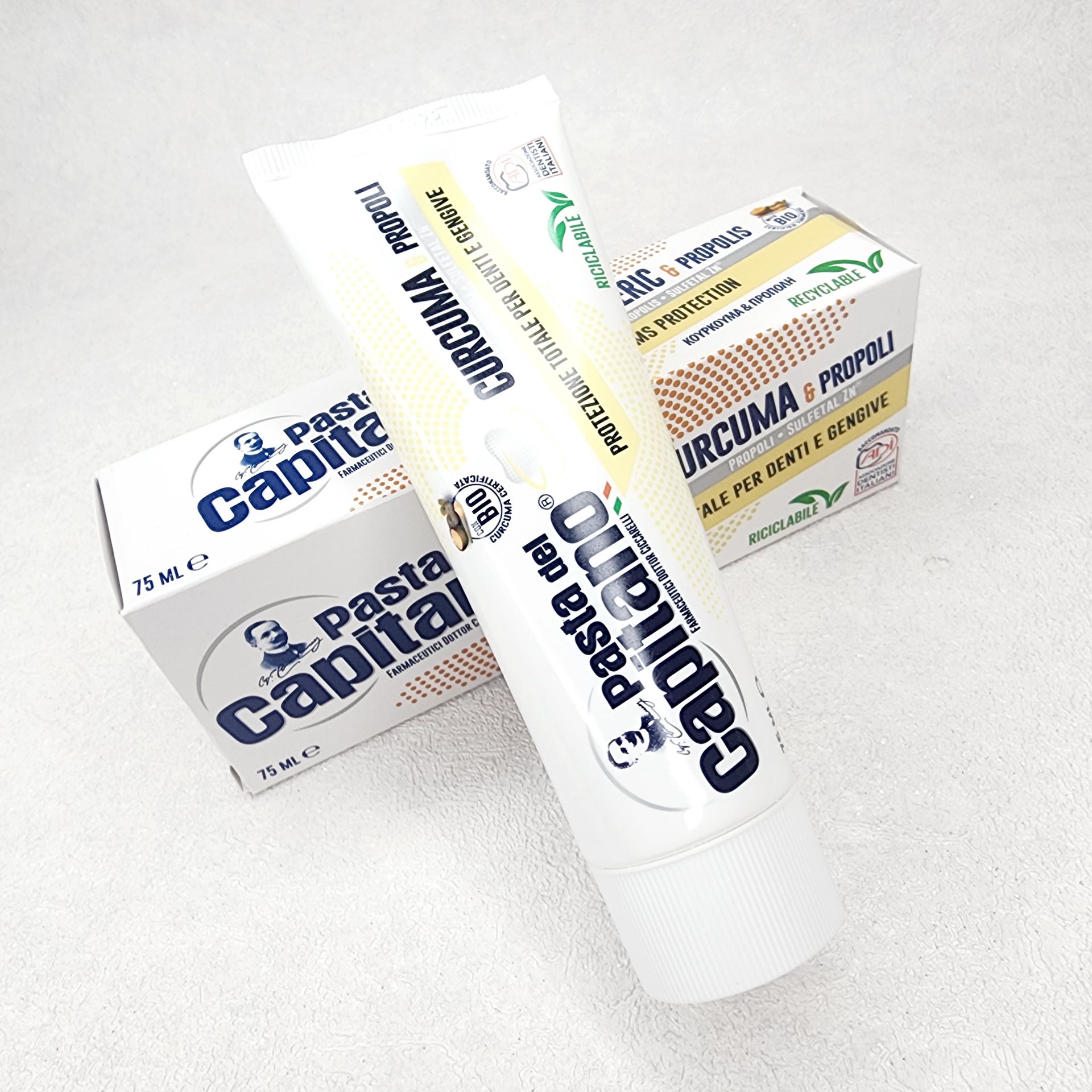 خمیر دندان زردچوبه پاستا دل کاپیتانو Pasta del Capitano — تصویر ۸