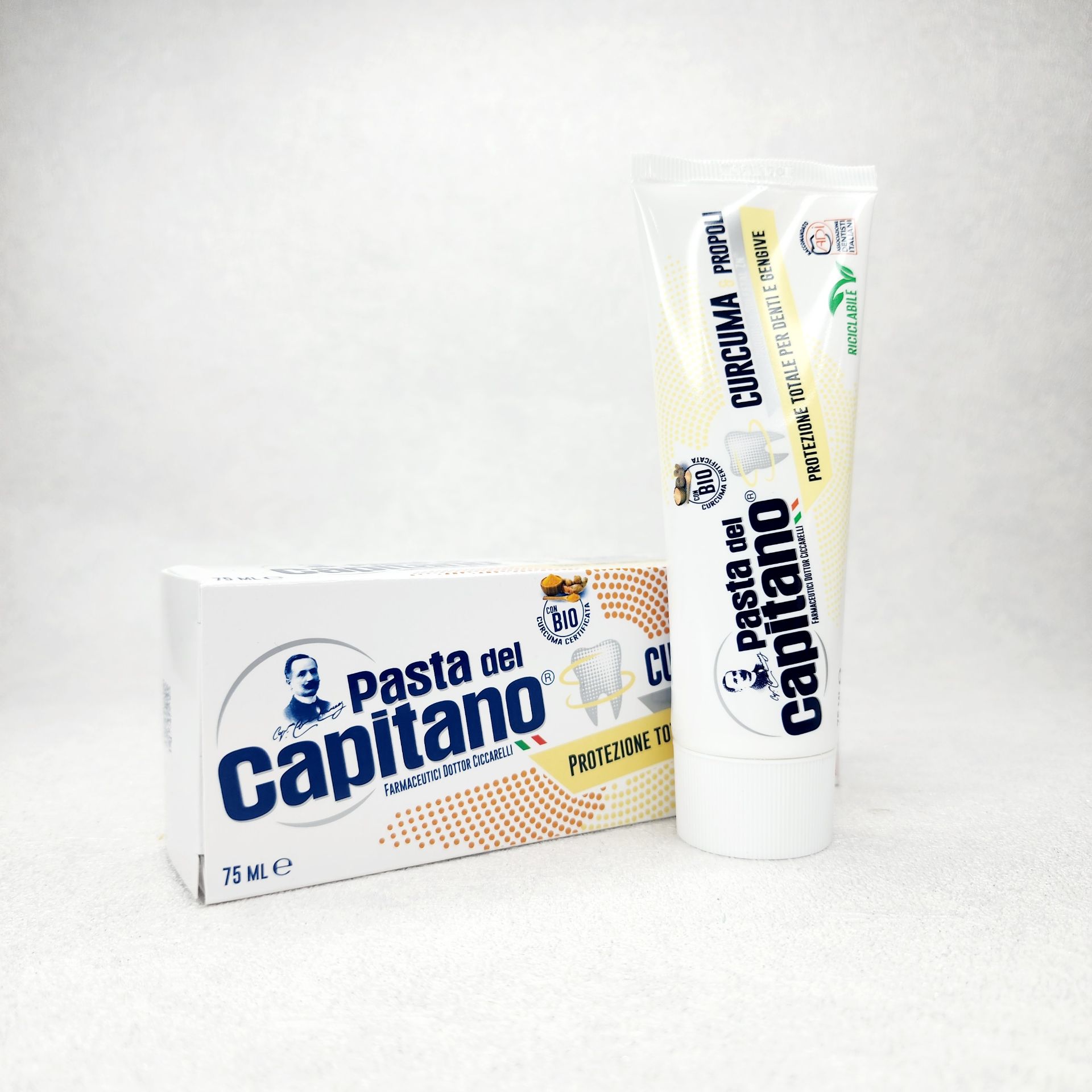 خمیر دندان زردچوبه پاستا دل کاپیتانو Pasta del Capitano