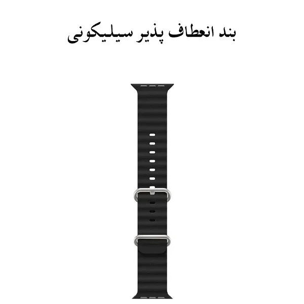 ساعت هوشمند 49 میلی متر تیکت مدل T40000 Ultra3 به همراه بند سیلیکونی — تصویر ۶