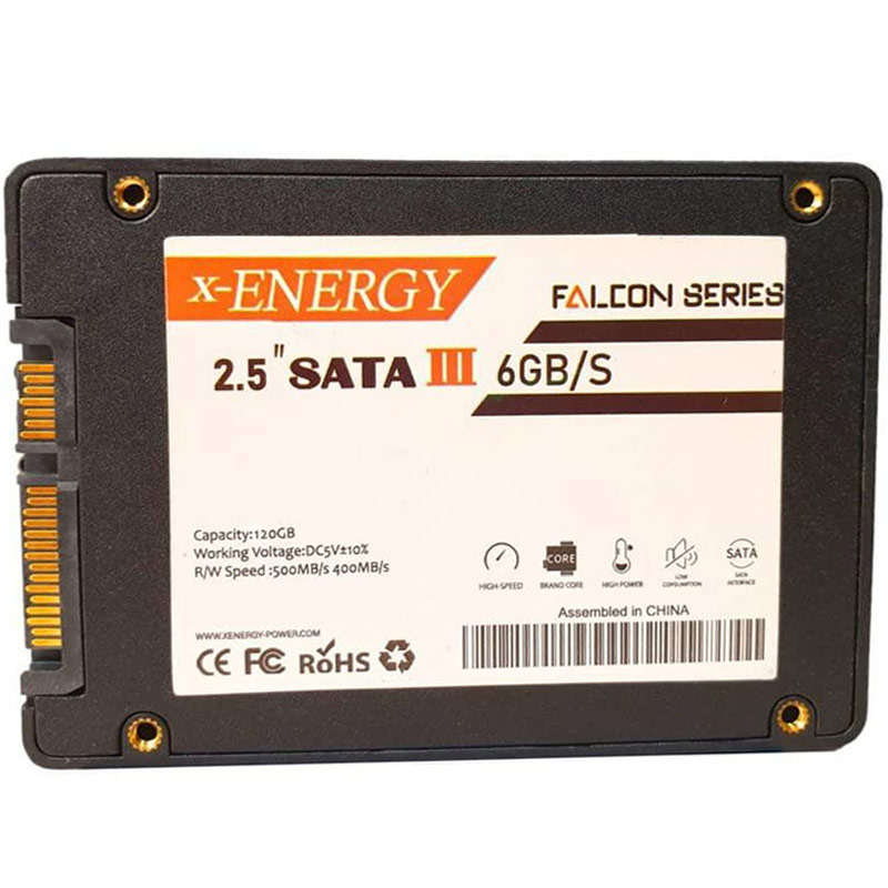 حافظه SSD ایکس انرژی X-Energy Falcon 120GB — تصویر ۸