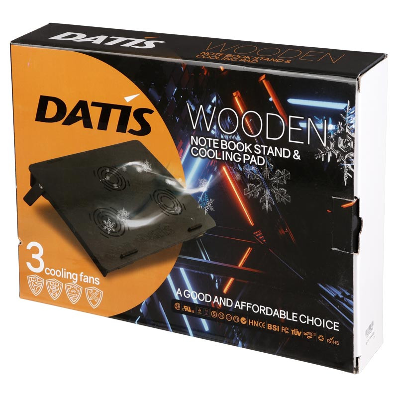 کول‌پد لپ‌تاپ Datis Wooden — تصویر ۳