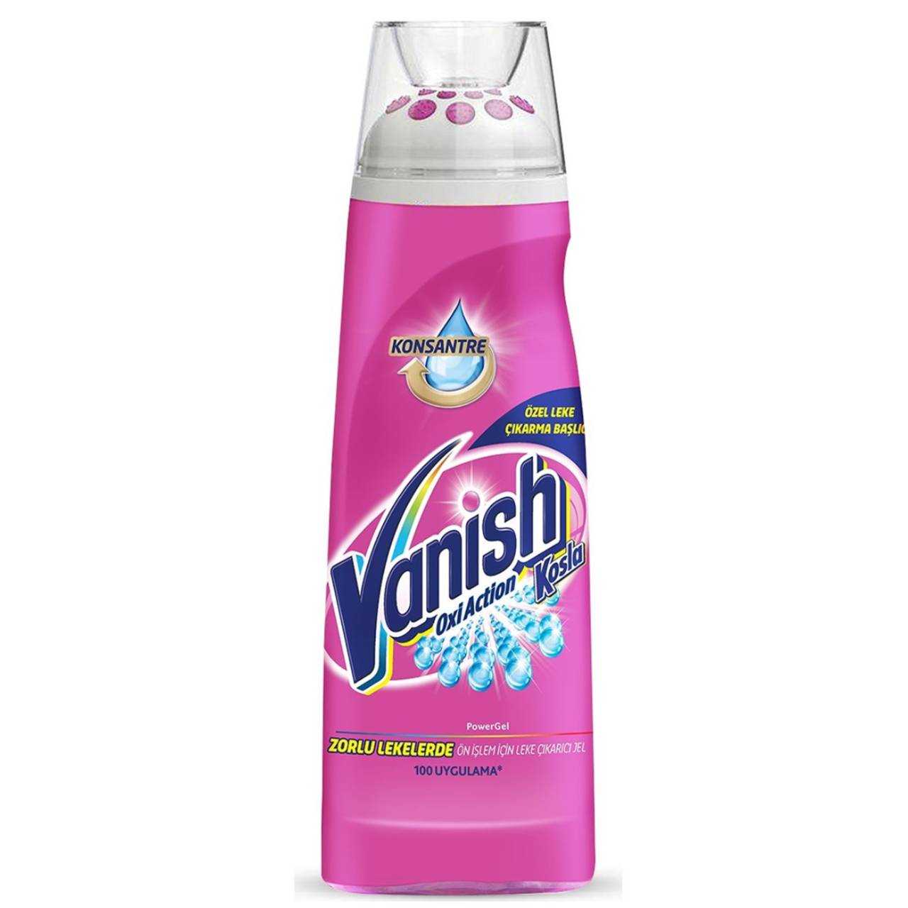 ژل لکه بر اپلیکاتوردار ونیش Vanish لباس های رنگی و سفید حجم 200 میل — تصویر ۵