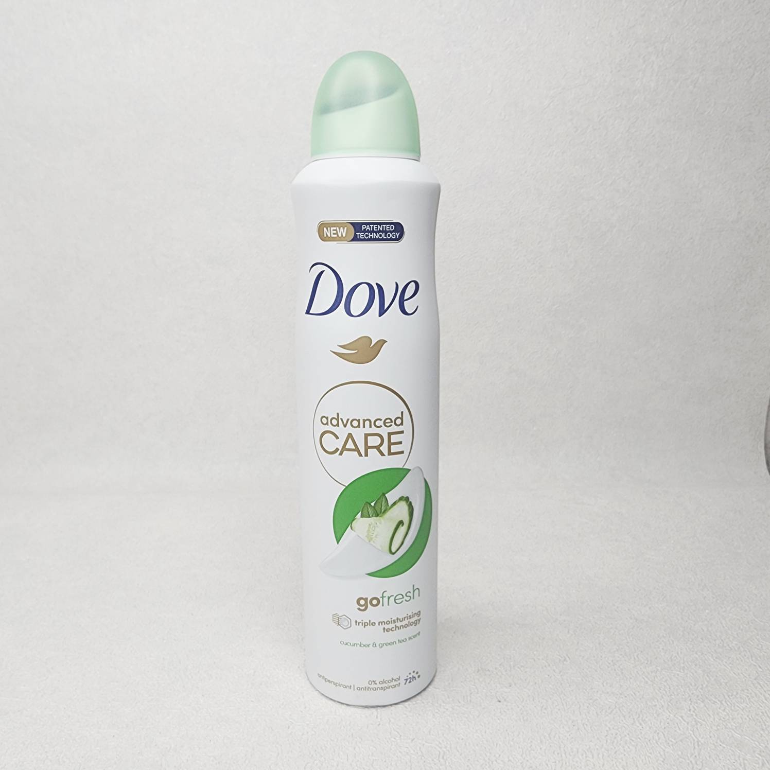 اسپری ضدتعریق داو رایحه خیار و چای سبز نسخه اورجینال انگلیسی 250ml — تصویر ۲