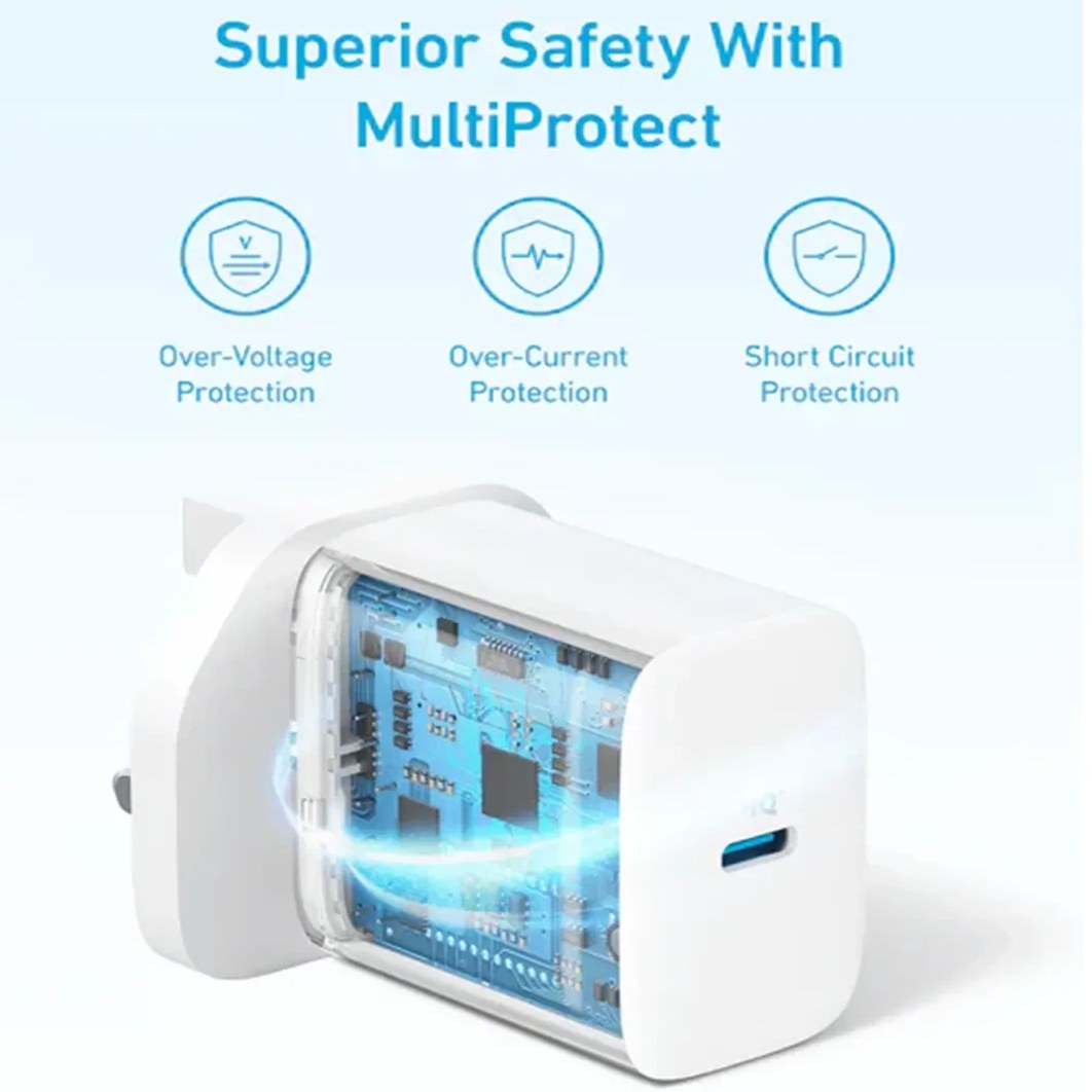 کلگی برق ANKER انکر 3PIN 20W — تصویر ۳