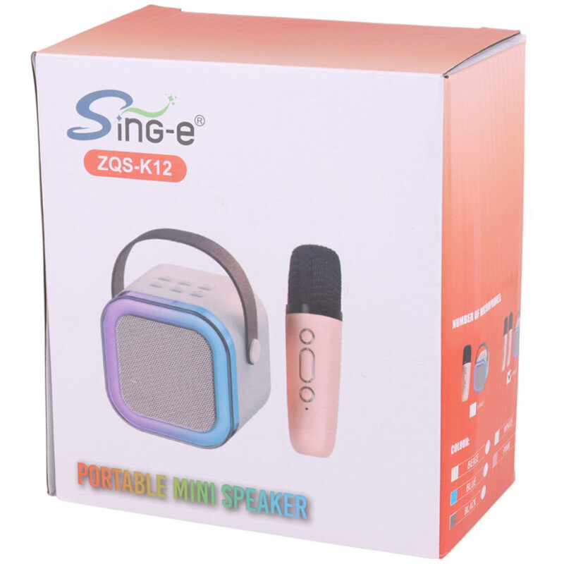 اسپیکر بلوتوثی سینگ ای ZQS-K12 + میکروفون 1 — تصویر ۵