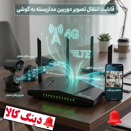 مودم بیسیم دی لینک M960 نو — تصویر ۳