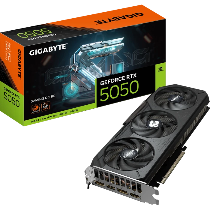 کارت گرافیک GIGABYTE RTX 5050 Gaming OC 8GB