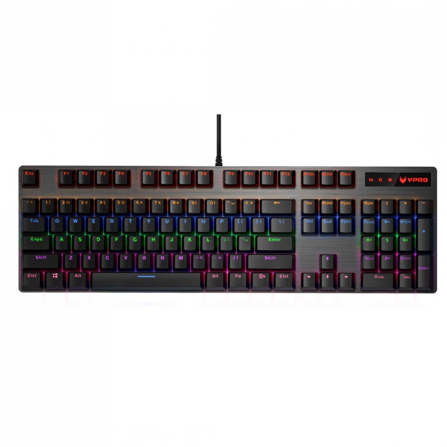 کیبورد گیمینگ رپو v500 pro — تصویر ۲