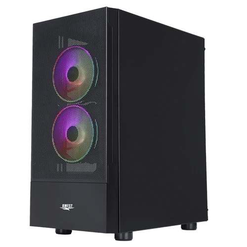 کیس گیمینگ اوست AWEST GT-AV201 Black — تصویر ۳