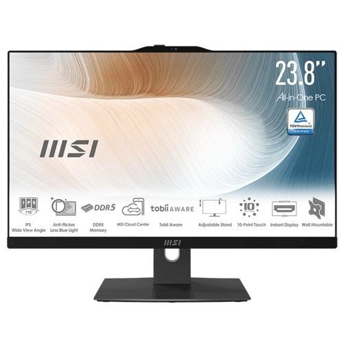 آل این وان Modern AM242P 1M ام اس آی – Core 3 100U Iris Xe 8GB 500GB — تصویر ۶