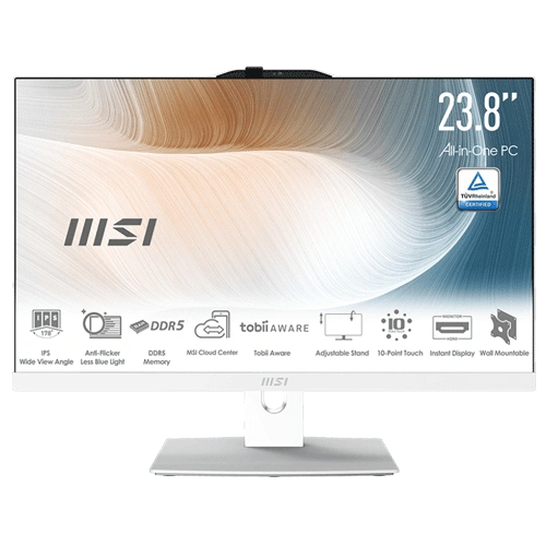 آل این وان Modern AM242P 1M ام اس آی – Core 3 100U Iris Xe 8GB 500GB
