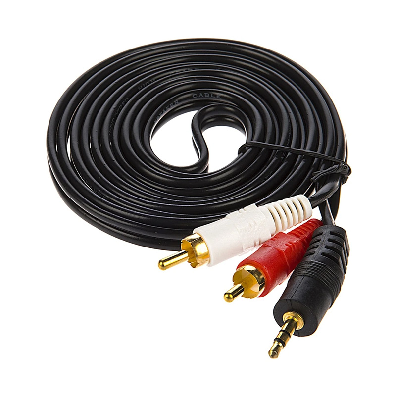 کابل تبدیل AUX به دو RCA تسکو مدل TC 81 به طول 2 متر