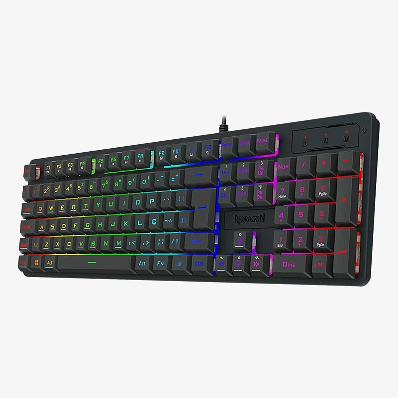 کیبورد گیمینگ ردراگون مدل Netherbane K521 RGB — تصویر ۳