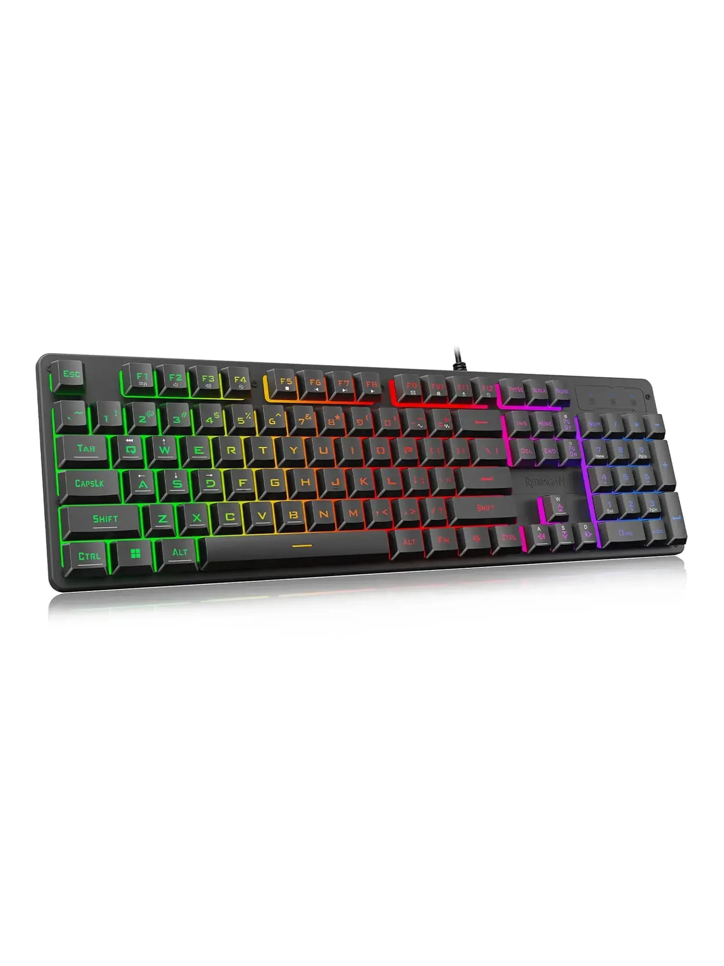 کیبورد گیمینگ ردراگون مدل Netherbane K521 RGB — تصویر ۶
