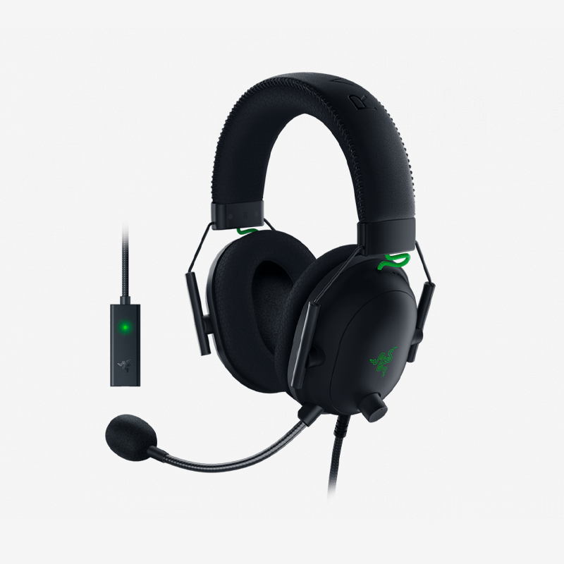 هدست گیمینگ ریزر Razer BlackShark V2 + Sound Card