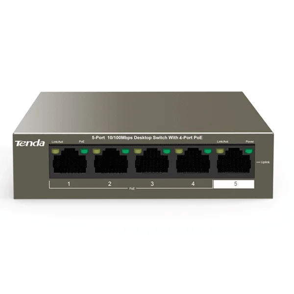 سوئیچ 5 پورت Poe تندا TEF1105P — تصویر ۲