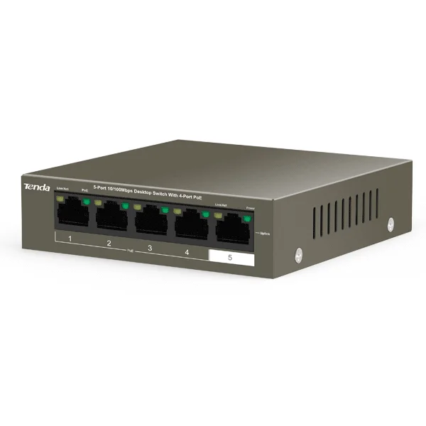 سوئیچ 5 پورت Poe تندا TEF1105P — تصویر ۳