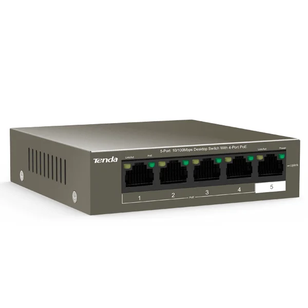 سوئیچ 5 پورت Poe تندا TEF1105P — تصویر ۴
