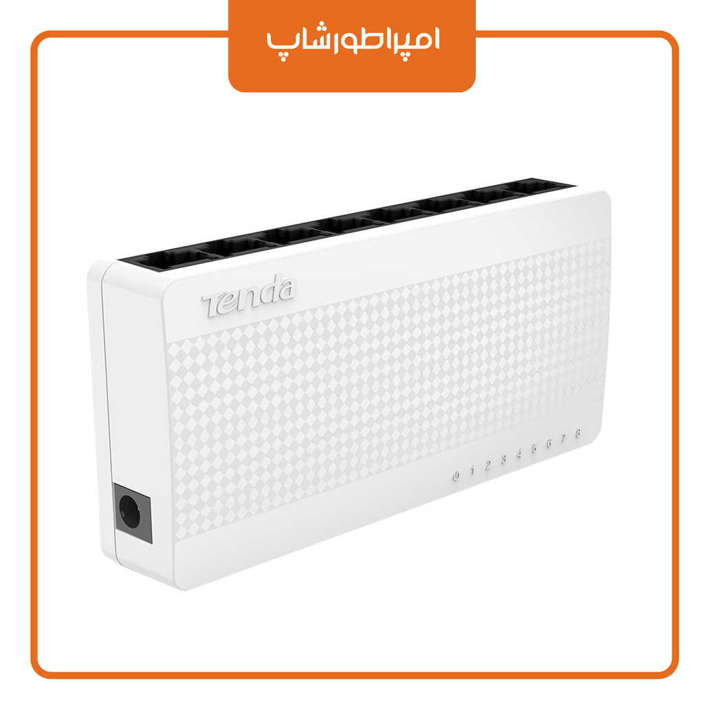 سوییچ شبکه 8 پورت تندا Tenda S108 — تصویر ۲