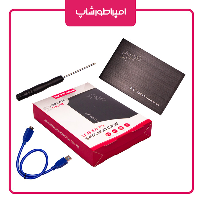 قیمت و مشخصات باکس هارد اکسترنال 2.5 اینچی تسکو مدل THE913 — تصویر ۳