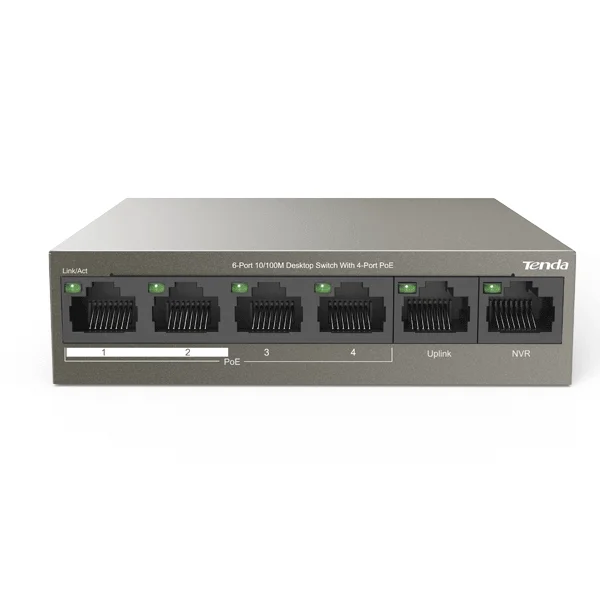 سوئیچ 6 پورت Poe تندا TEF1106P — تصویر ۲