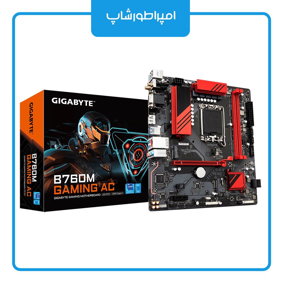 مادربرد گیگابایت B760M Gaming AC DDR5 — تصویر ۲