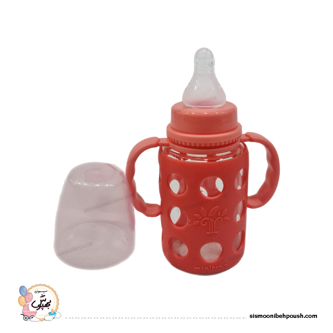 شیشه شیرپیرکس 120ML محافظ دار نشکن GLASS — تصویر ۶