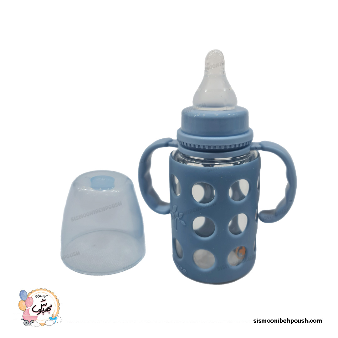 شیشه شیرپیرکس 120ML محافظ دار نشکن GLASS — تصویر ۷