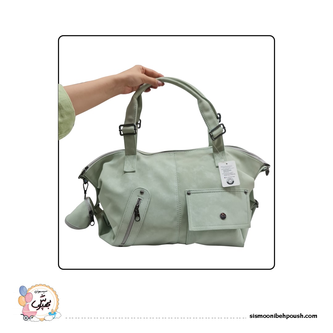کیف لوازم کودک رودوشی کبریتی فندی (FENDI) — تصویر ۳