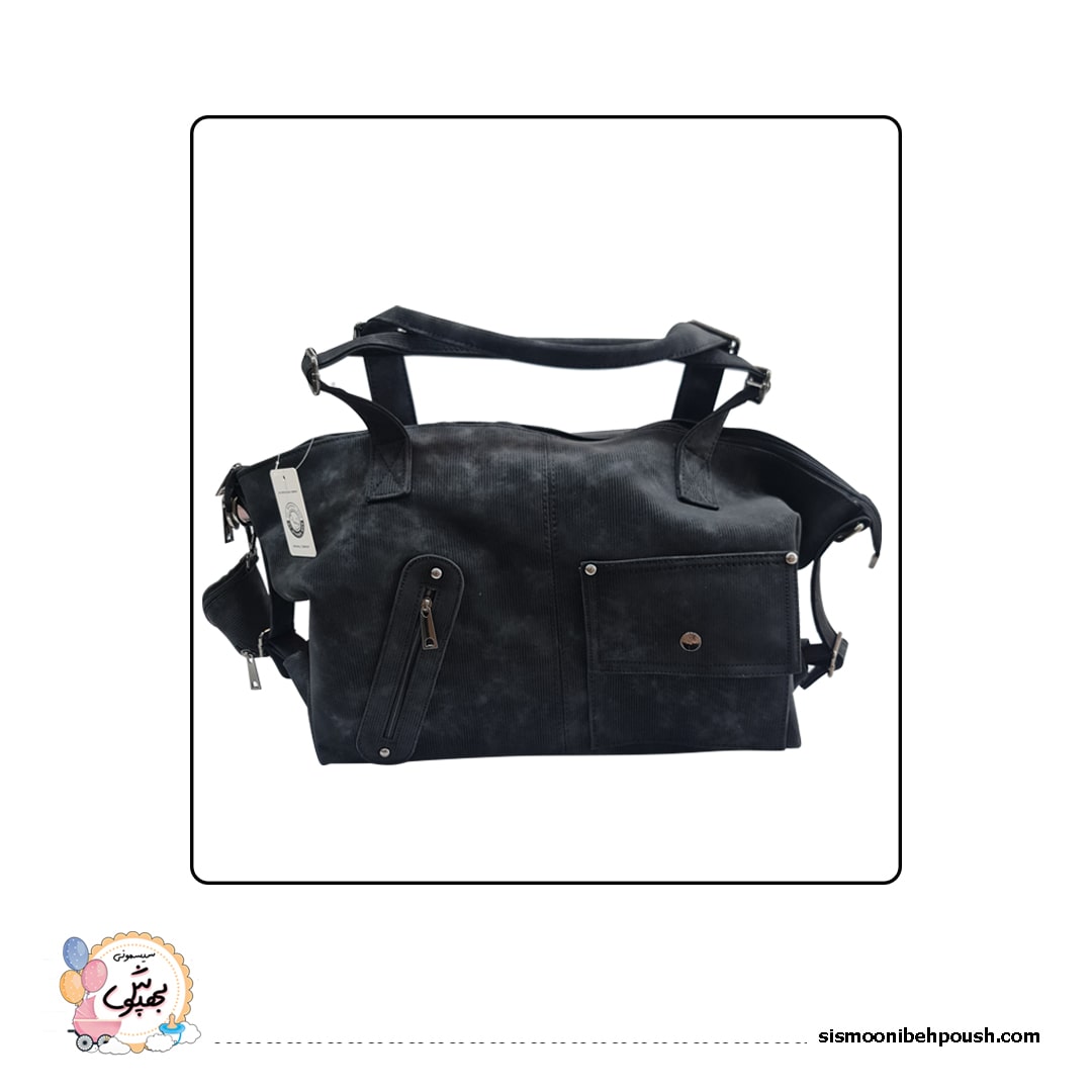 کیف لوازم کودک رودوشی کبریتی فندی (FENDI) — تصویر ۶