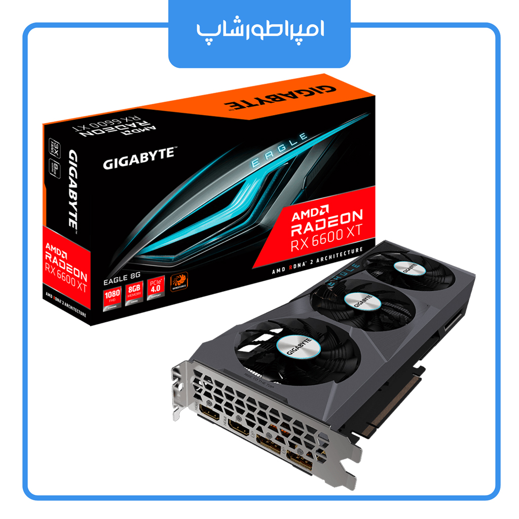 کارت گرافیک GIGABYTE RX 6600 XT EAGLE 8GB