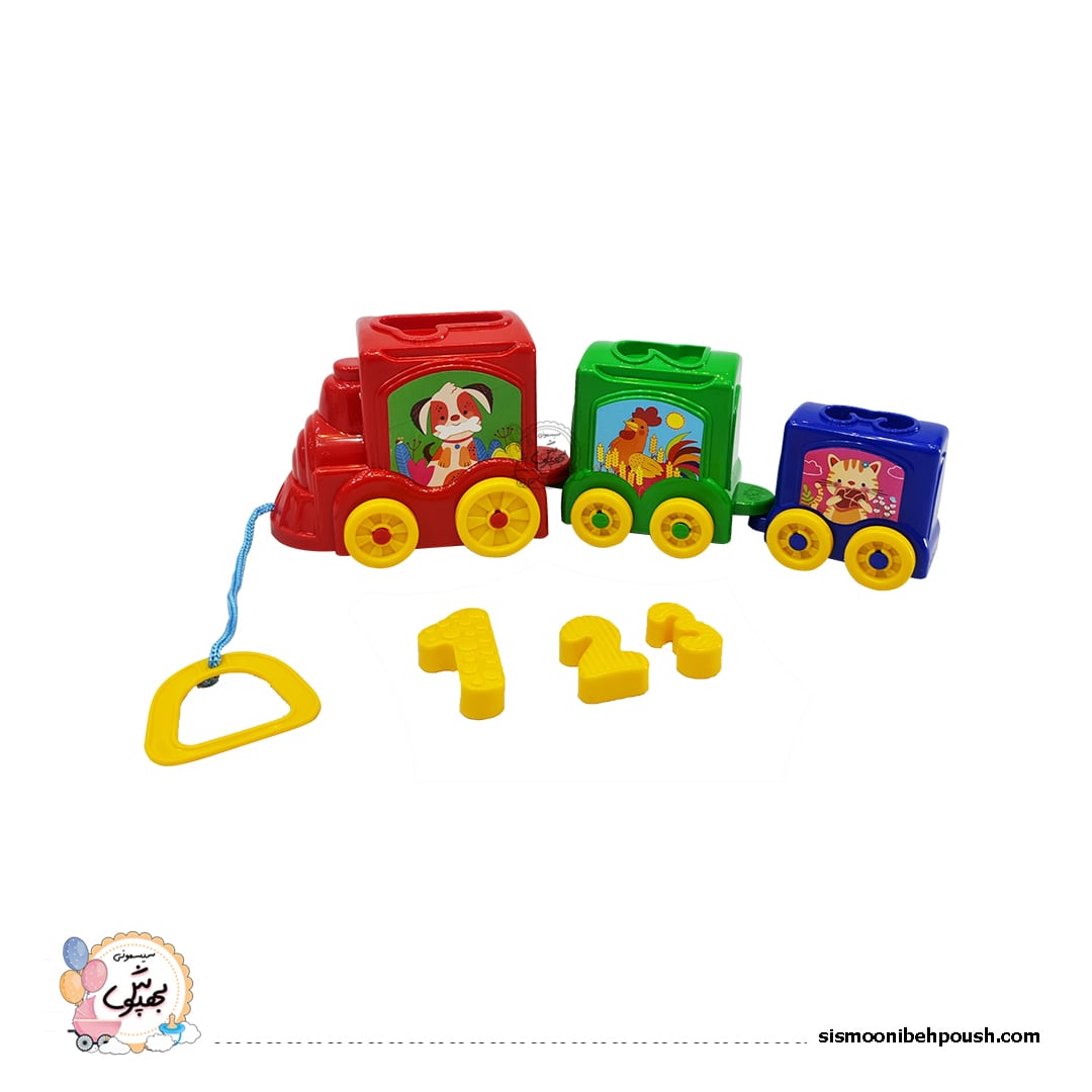 قطار آموزشی چی چی هو هو تک توی اصل(tak toy) — تصویر ۸