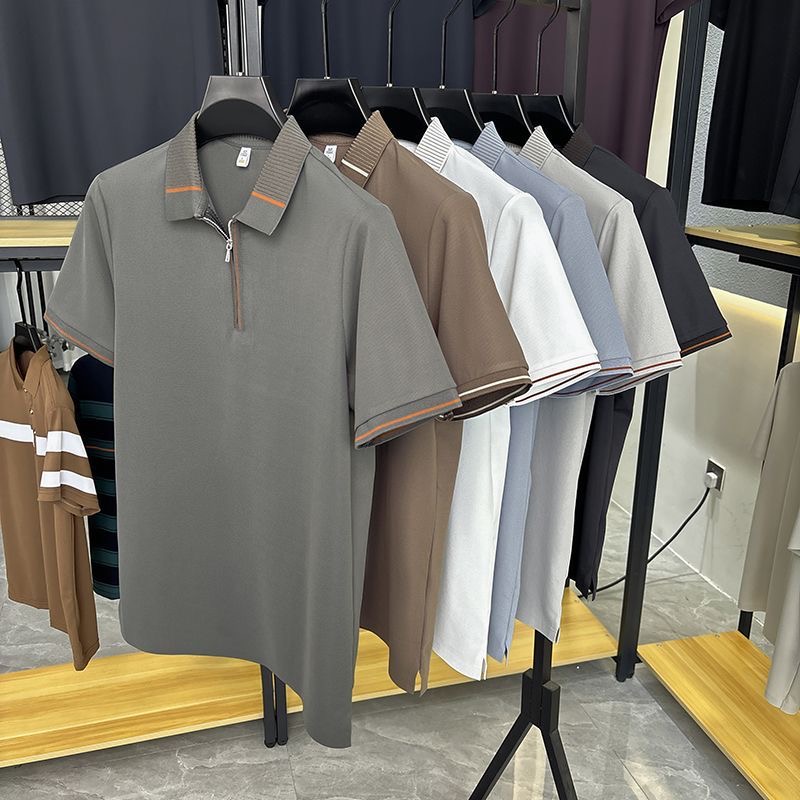 تیشرت نیم زیپ وارداتی کد 9191 — تصویر ۸