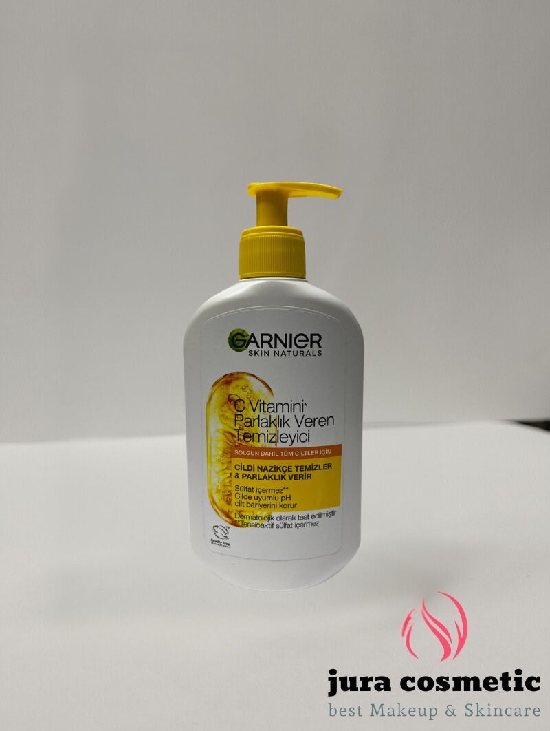 ژل شستشوی صورت Vitamin C گارنیرحجم250میل — تصویر ۲