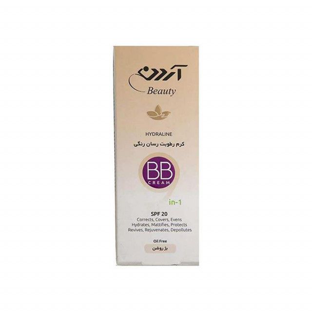 BB کرم رطوبت رسان رنگی آردن SPF 20 حجم 40 میلی لیتر – بژ روشن — تصویر ۳