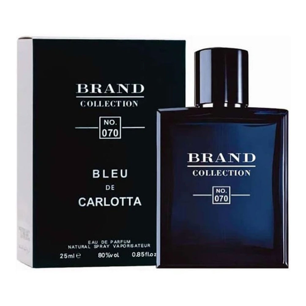 ادکلن مردانه برند کالکشن کد 070 بلو د شنل (bleu de chanel) حجم 25 میل