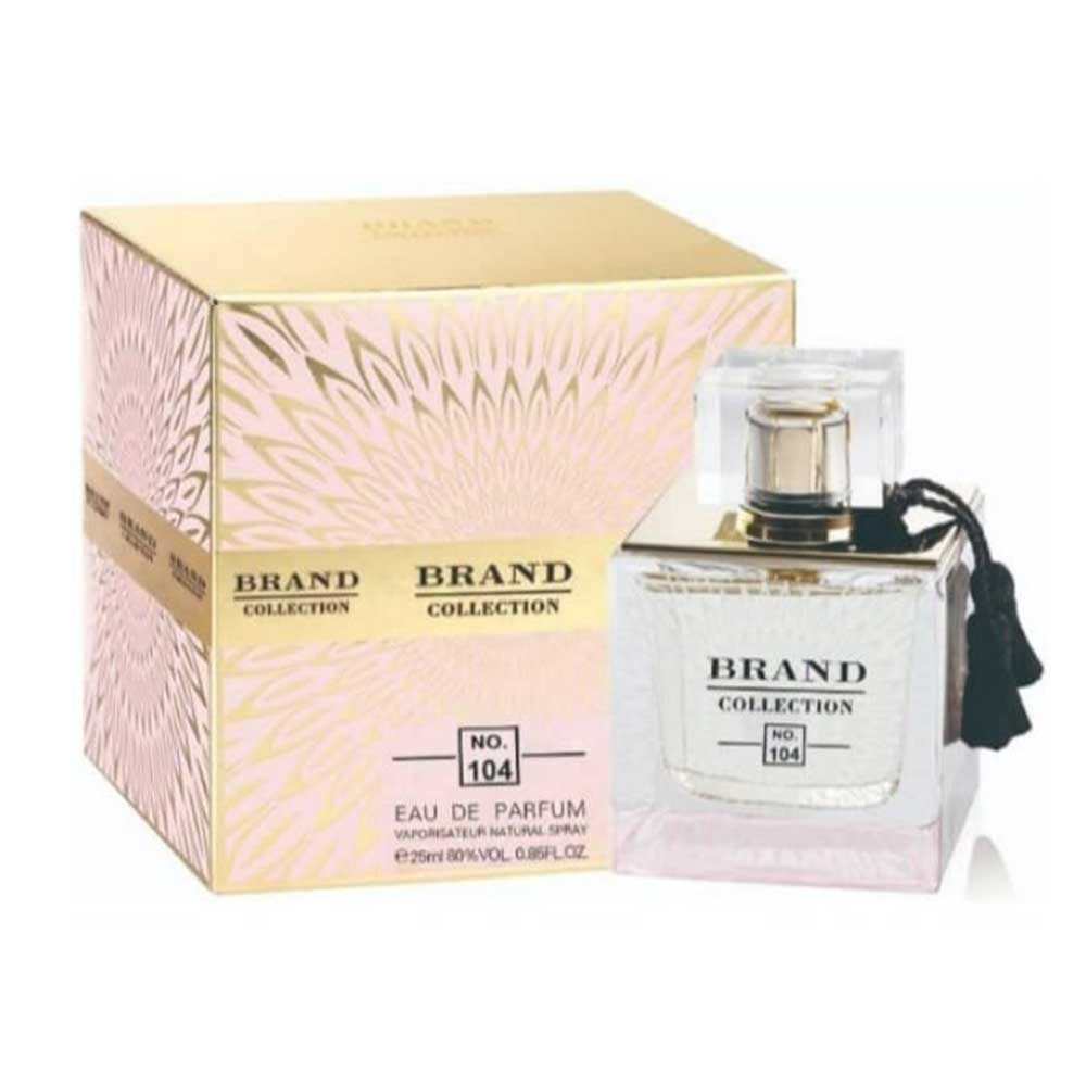 عطر ادکلن زنانه لالیک لامور برند کالکشن مدل 104 (Lalique L’Amour) حجم 25 میل