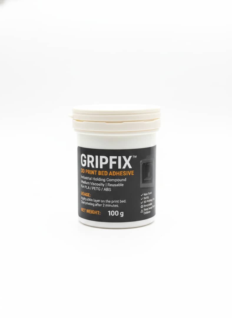 چسب نگه دارنده قطعه در حال پرینت سه بعدی gripfix — تصویر ۳