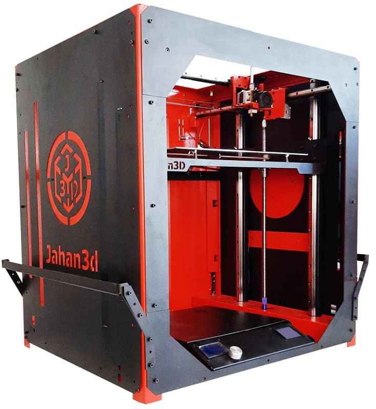 پرینتر سه بعدی jahan3d مدل jp8 plus vr — تصویر ۲